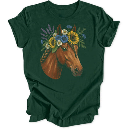 Kahlo Horse - Forest Green
