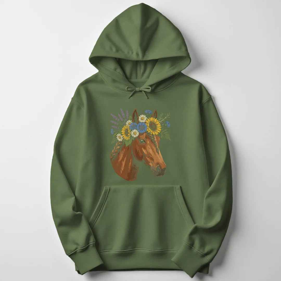 Kahlo Horse - Military Green