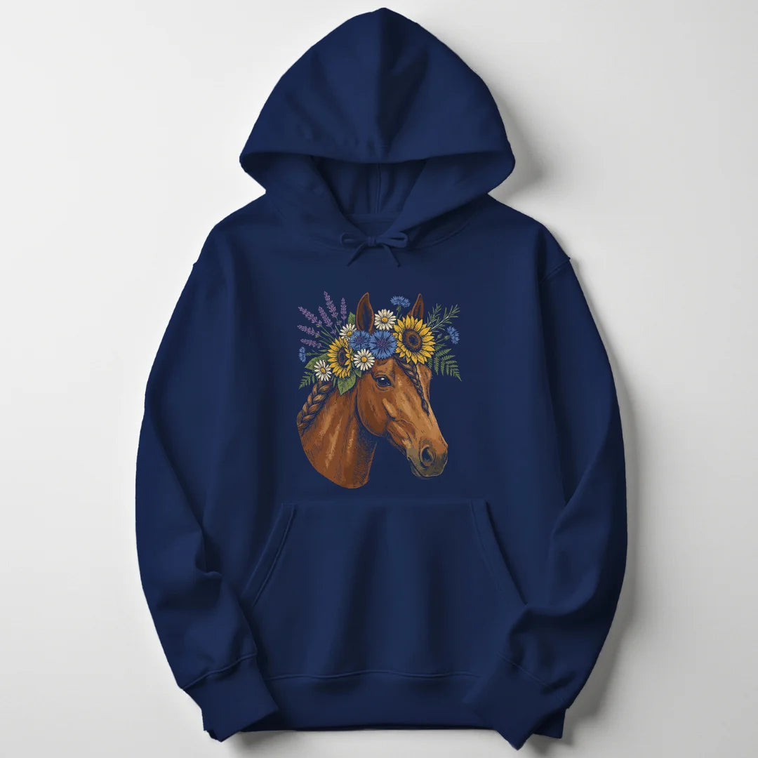 Kahlo Horse - Navy