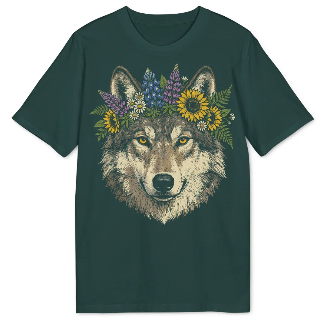 Kahlo Wolf - Glazed Green
