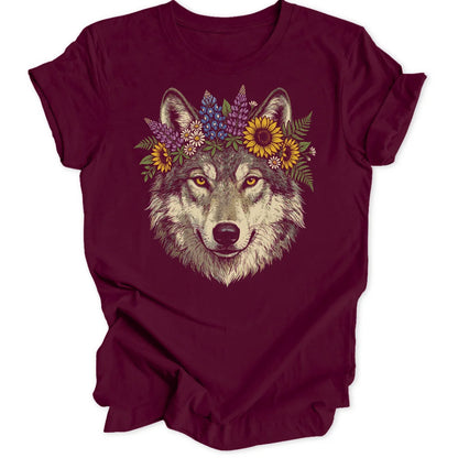 Kahlo Wolf - Maroon