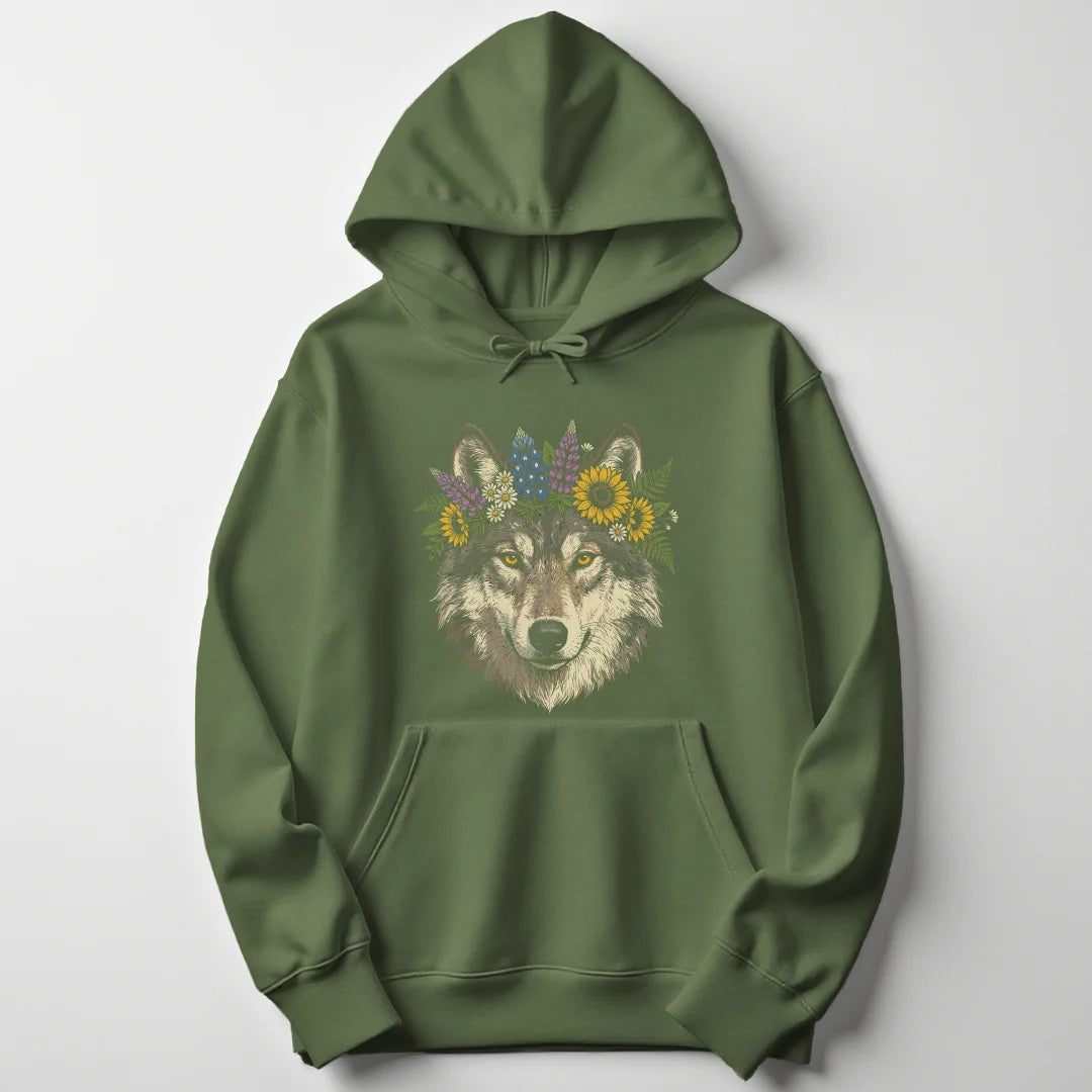 Kahlo Wolf - Military Green