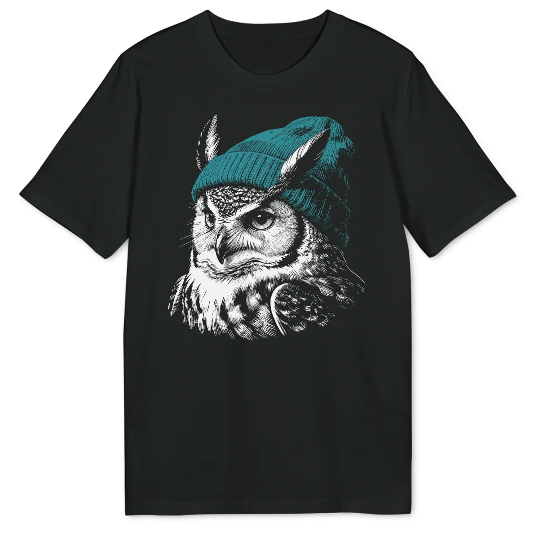 Beanie Owl - Black