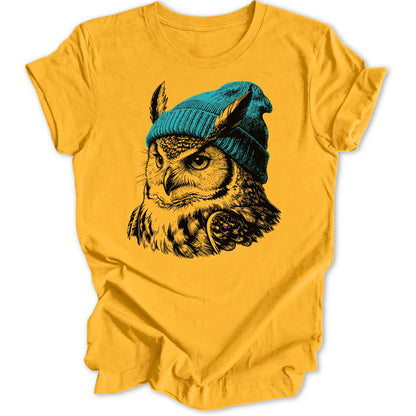 Beanie Owl - Gold