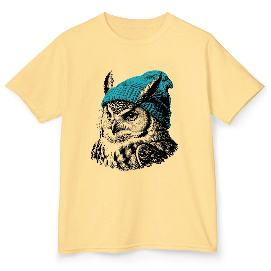 Beanie Owl - Yellow Haze