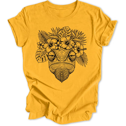 Kahlo Chameleon - Gold