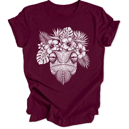 Kahlo Chameleon - Maroon