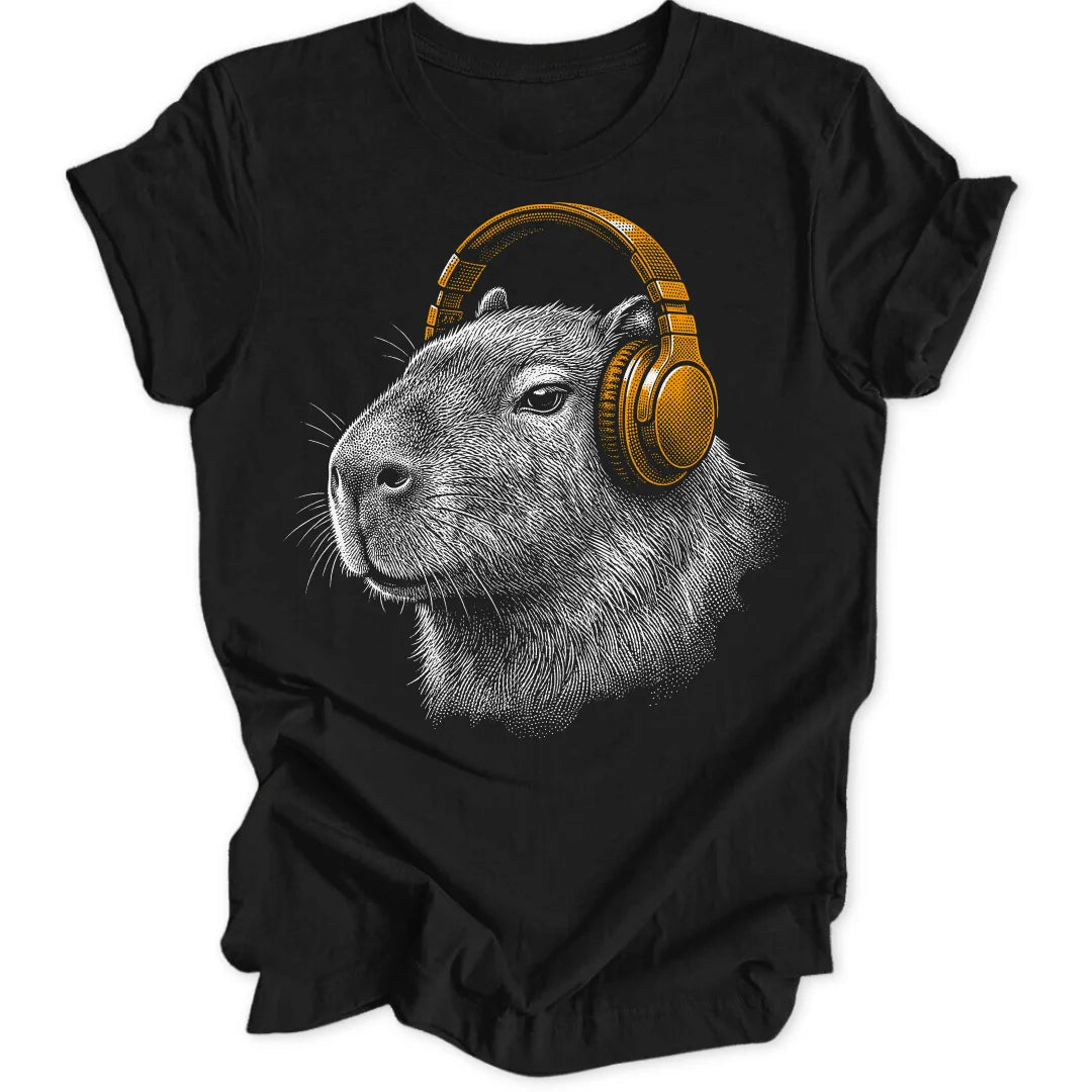Capybara DJ - Black
