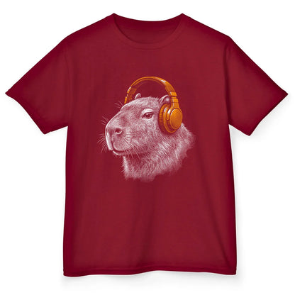 Capybara DJ - Cardinal Red
