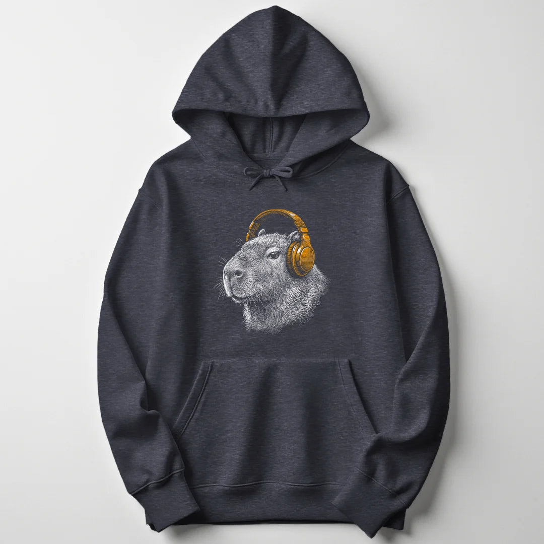 Capybara DJ - Dark Heather