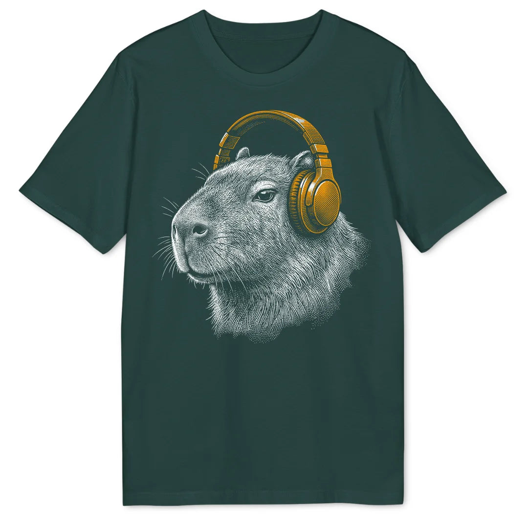 Capybara DJ - Glazed Green