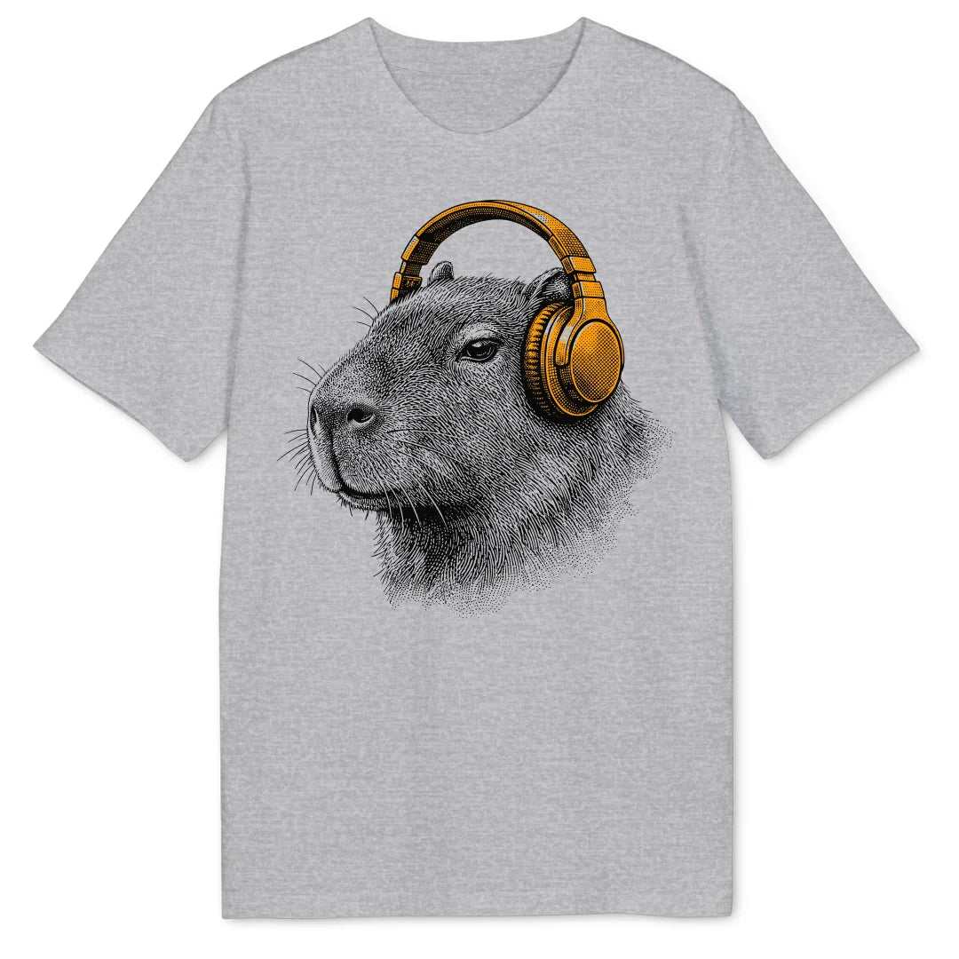 Capybara DJ - Heather Grey