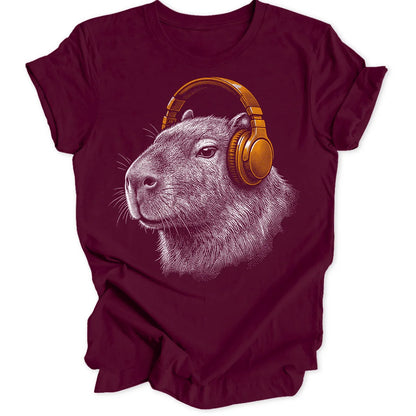 Capybara DJ - Maroon