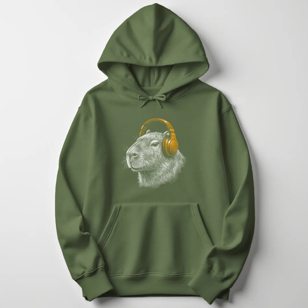 Capybara DJ - Military Green