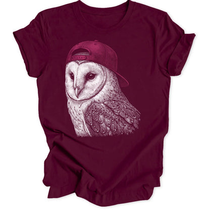 Snapback Owl - Maroon