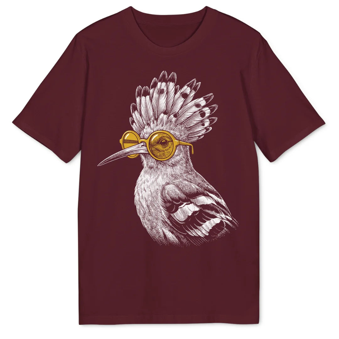 Sunny Hoopoe - Burgundy