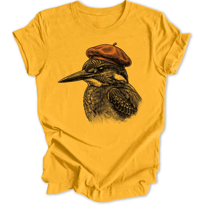 Artsy Kingfisher - Gold