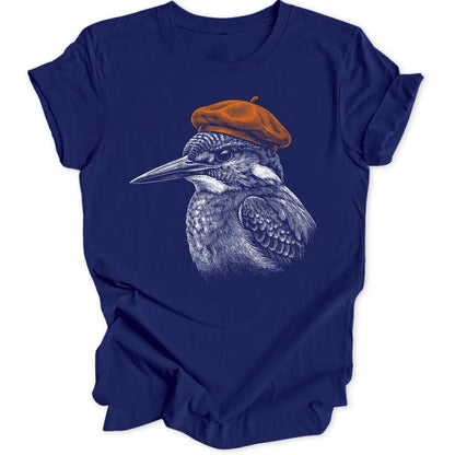 Artsy Kingfisher - Navy
