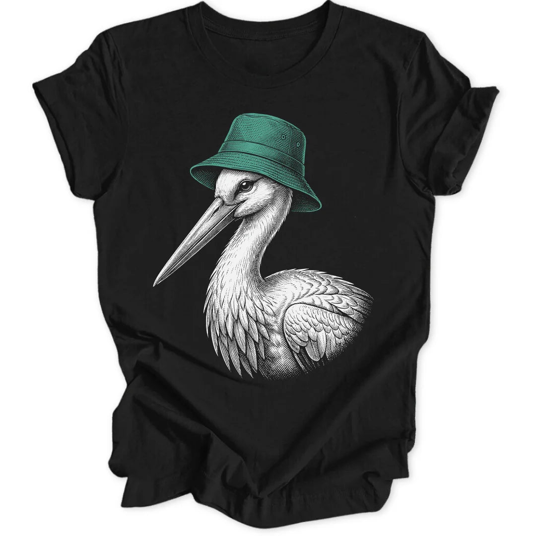 Bucket Hat Stork - Black