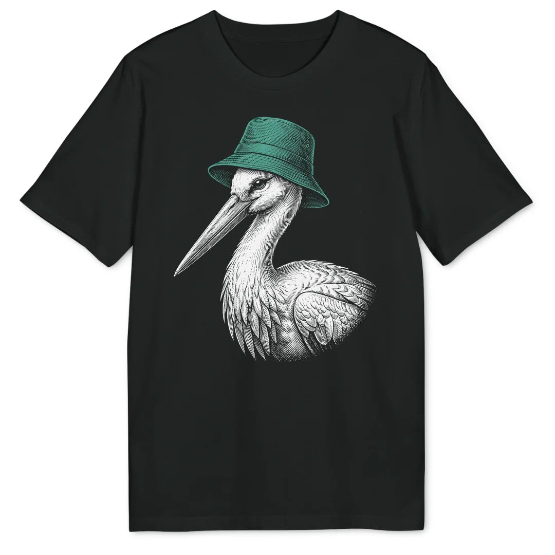 Bucket Hat Stork - Black