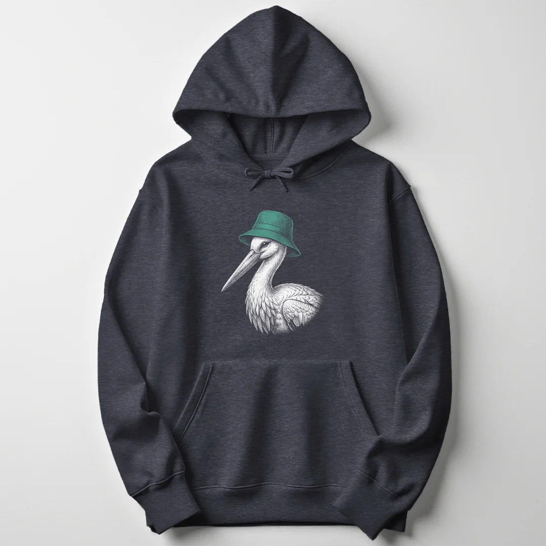 Bucket Hat Stork - Dark Heather