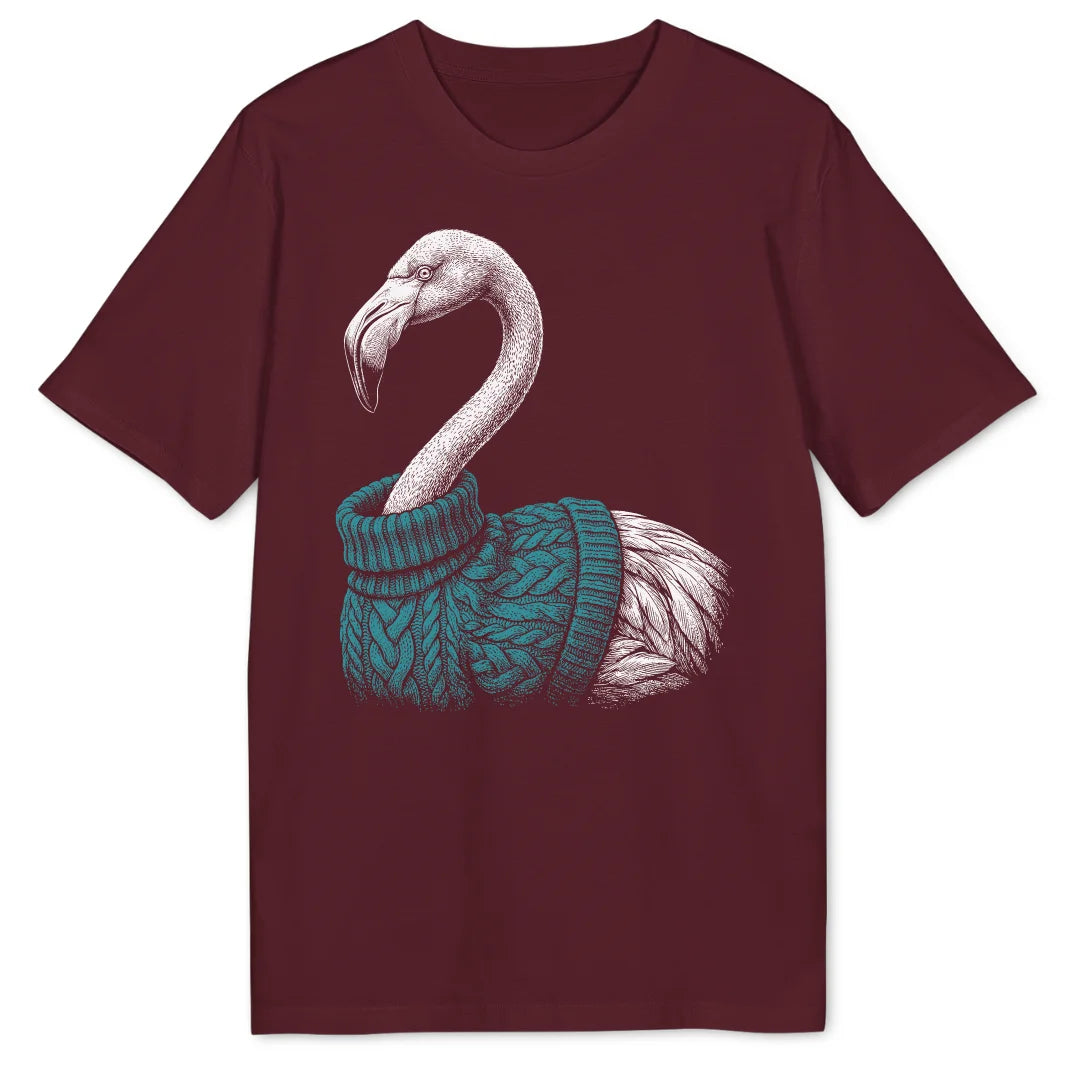 Cozy Flamingo - Burgundy