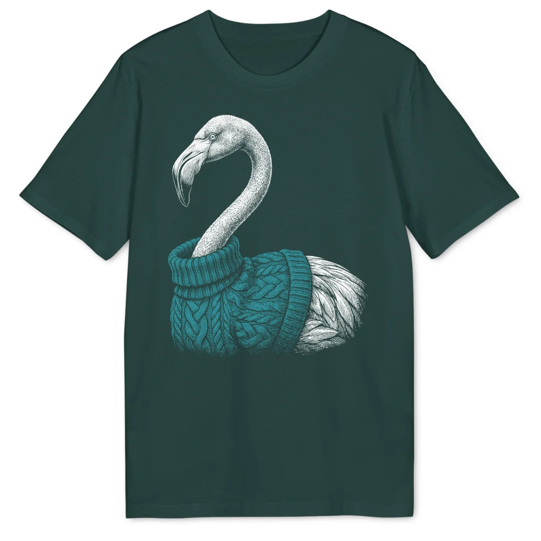 Cozy Flamingo - Glazed Green