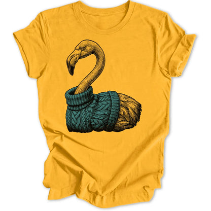 Cozy Flamingo - Gold
