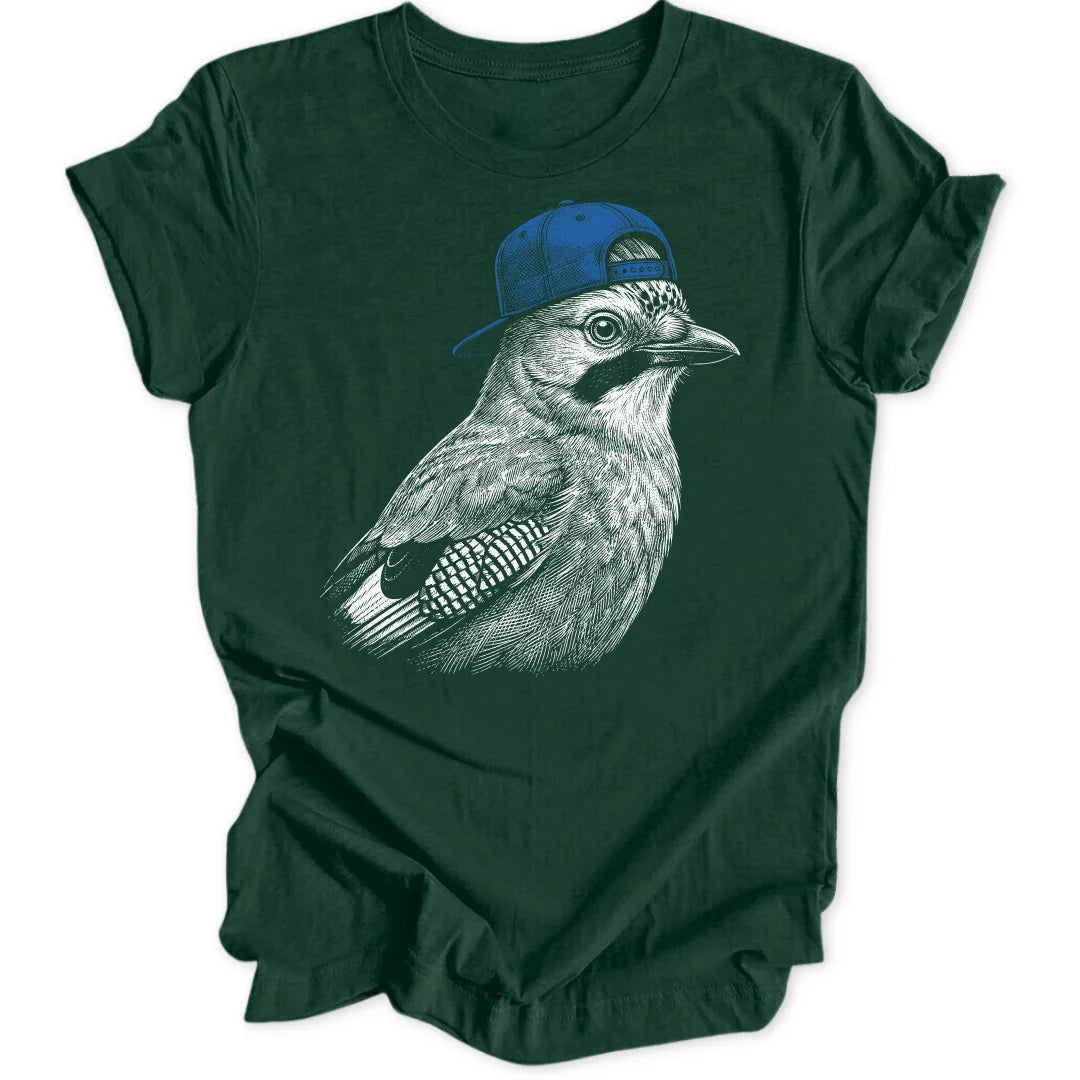 Snapback Blue Jay - Forest Green