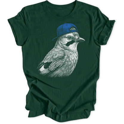 Snapback Blue Jay - Forest Green