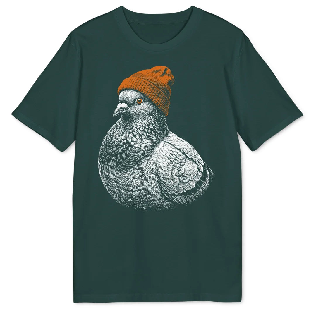 Lowkey Pigeon - Glazed Green