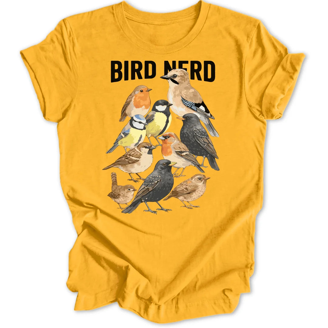 True Bird Nerd - Gold