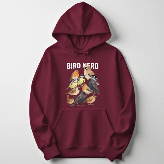 True Bird Nerd - Maroon