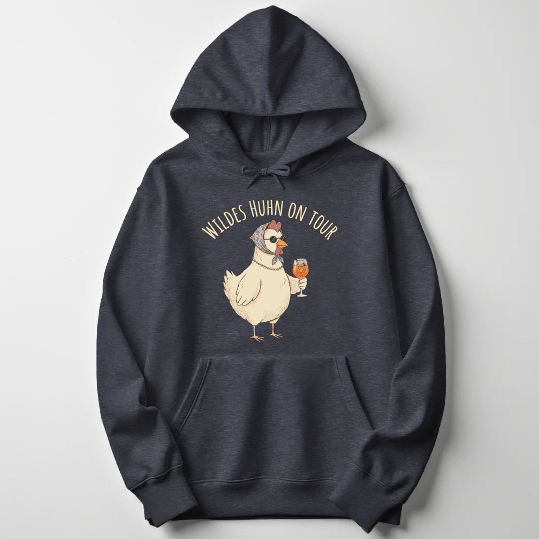 Huhn On Tour - Dark Heather