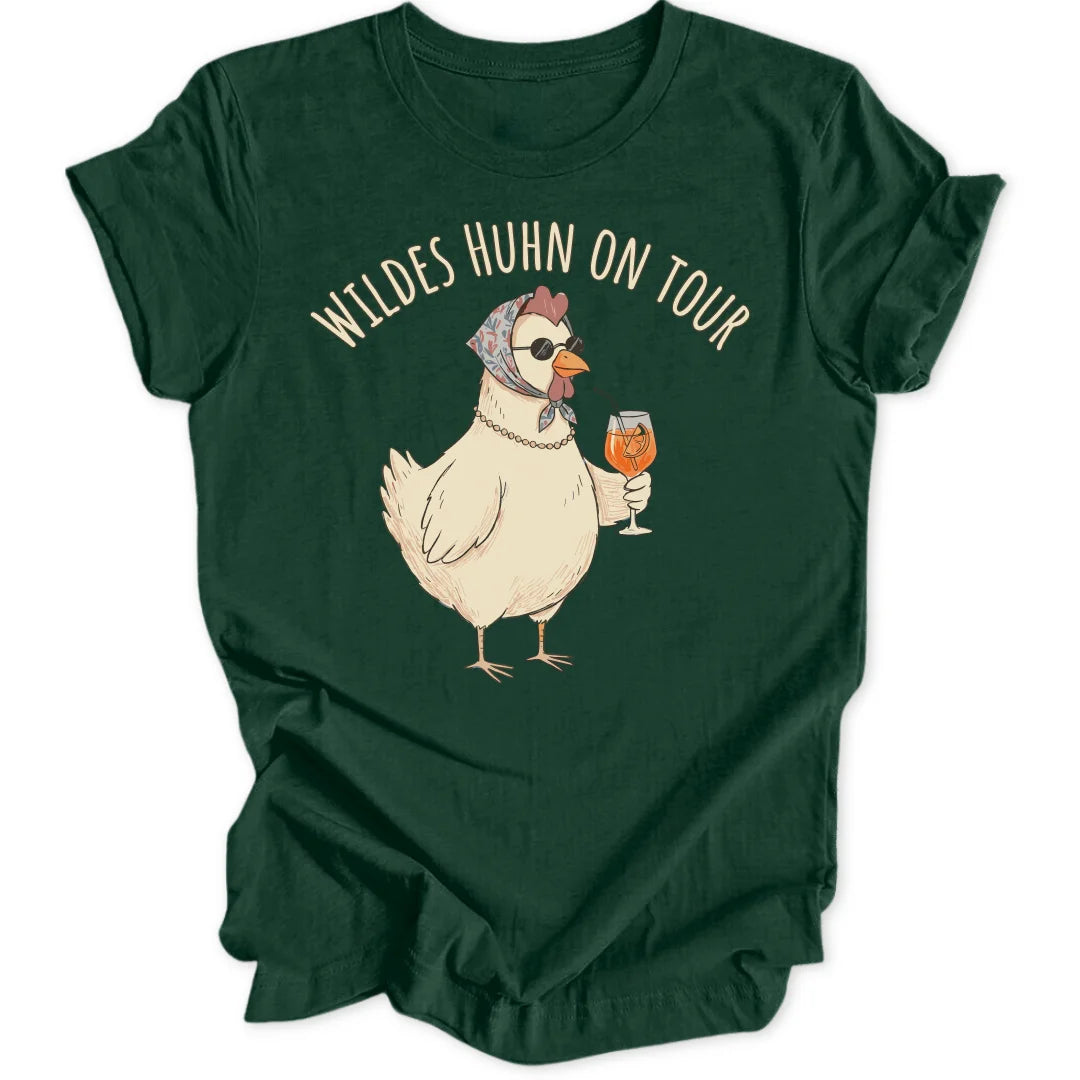 Huhn On Tour - Forest Green