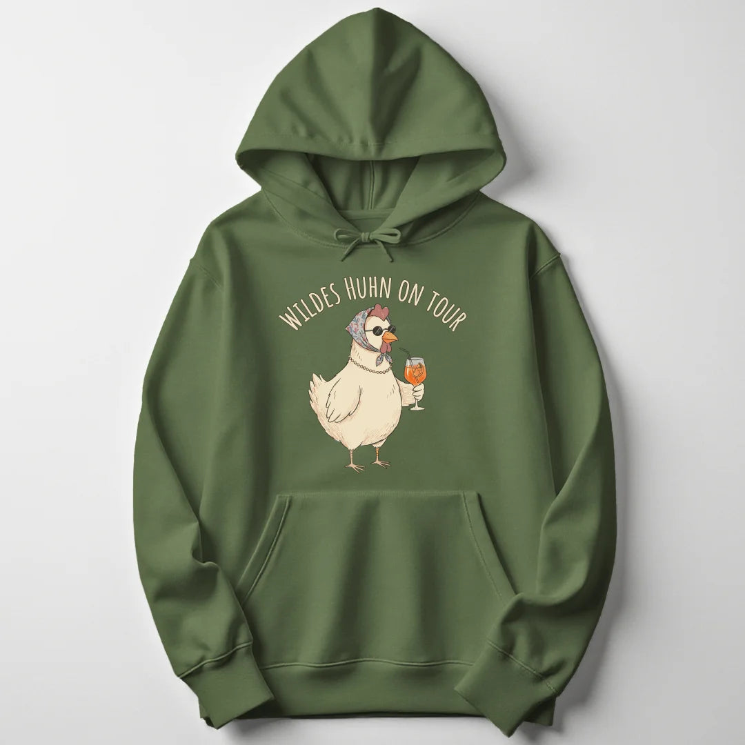 Huhn On Tour - Military Green