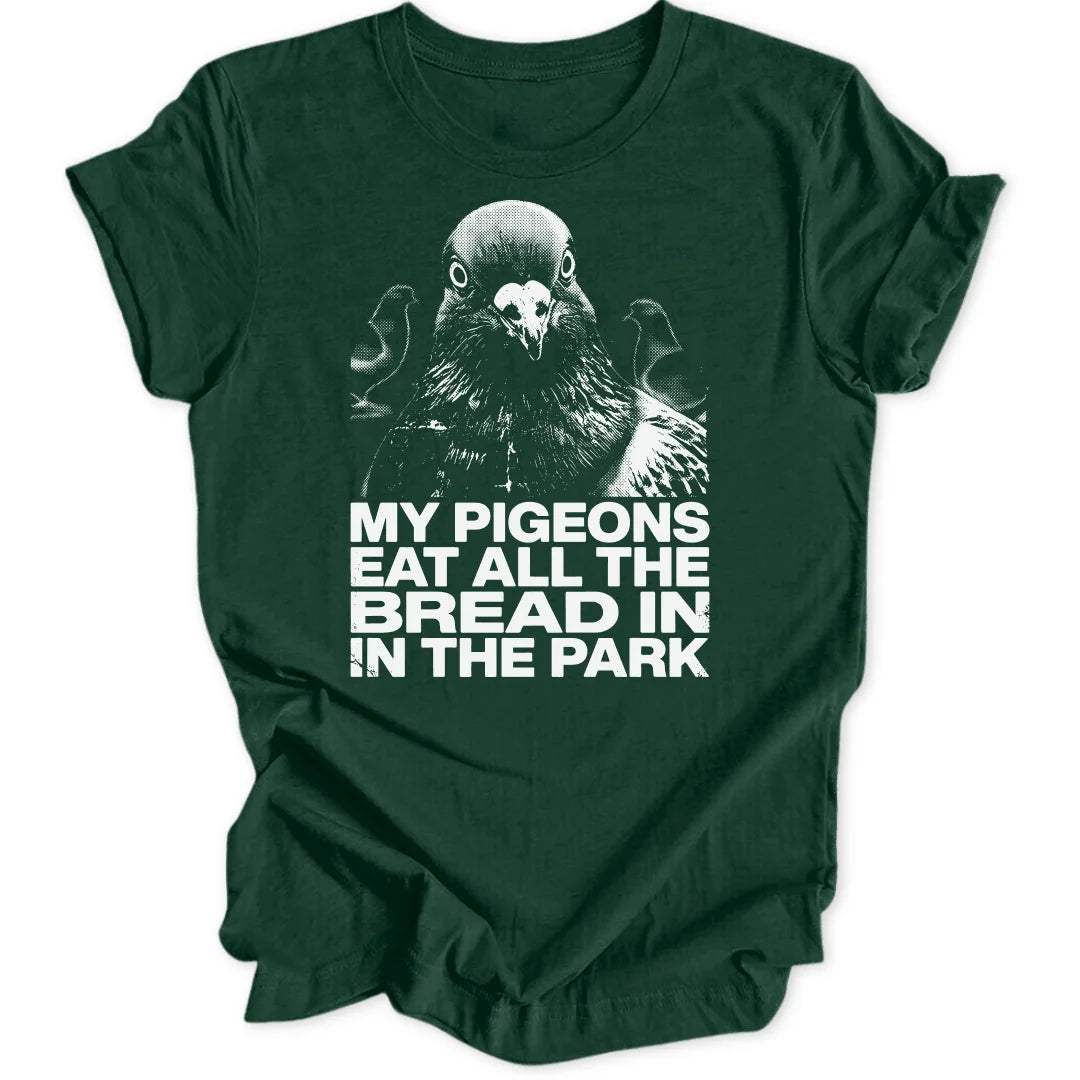 My Pigeons - Forest Green