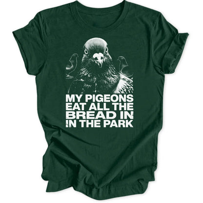 My Pigeons - Forest Green