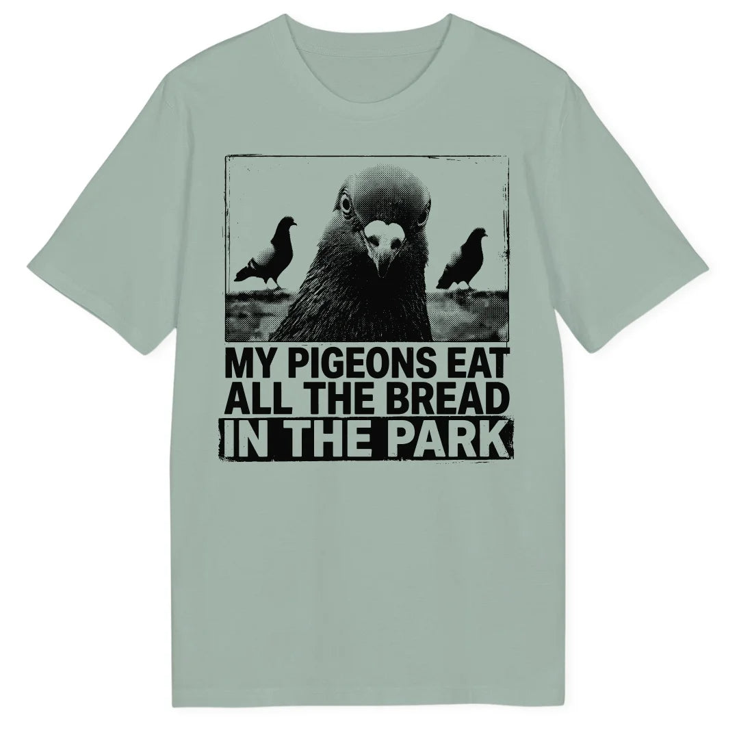 Pigeons in the Park - Aloe