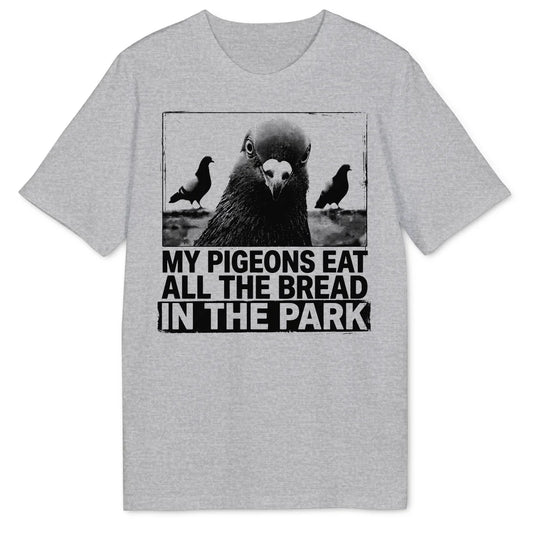 Pigeons in the Park - Heather Grey