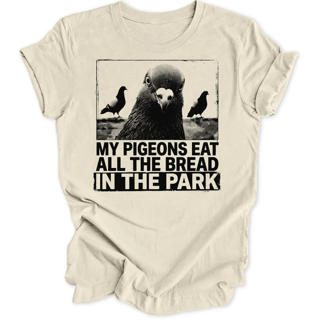Pigeons in the Park - Natural