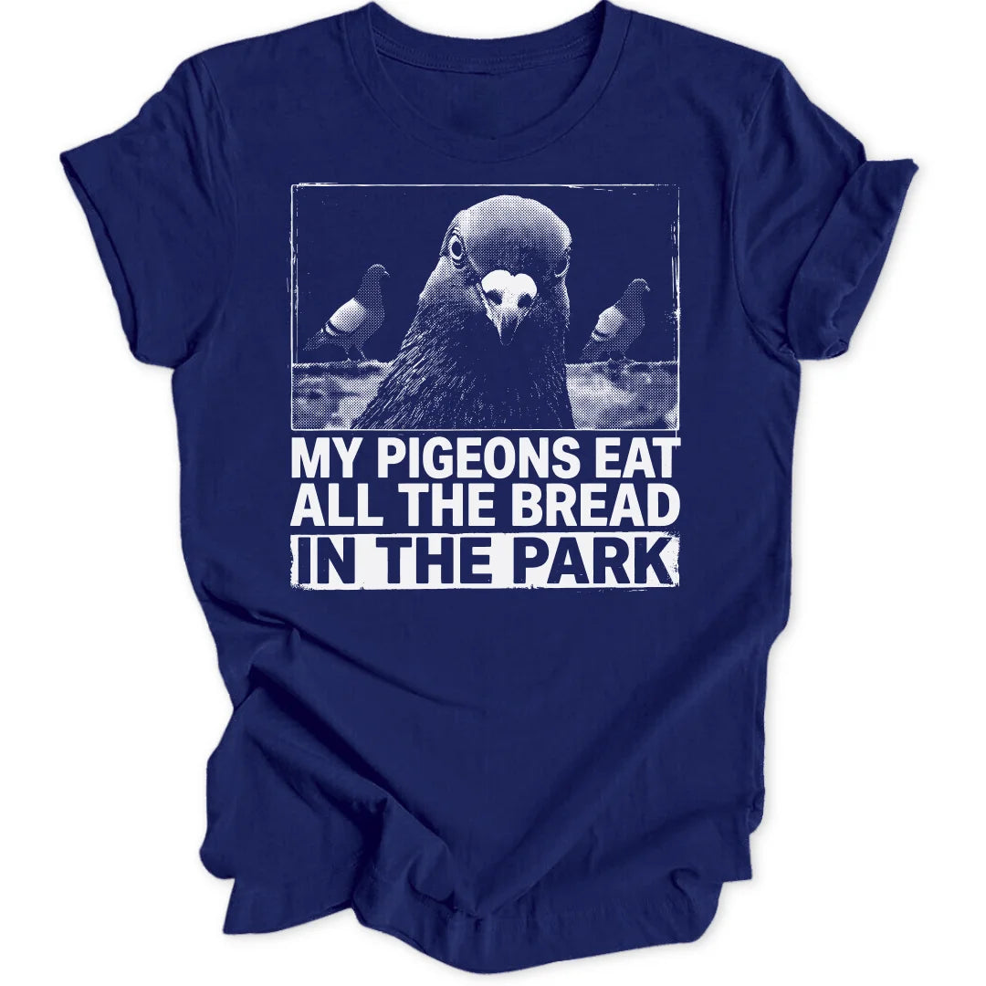 Pigeons in the Park - Navy