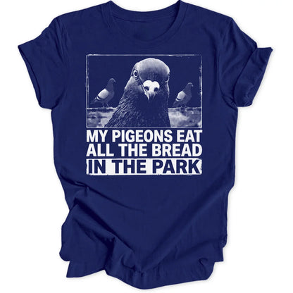 Pigeons in the Park - Navy
