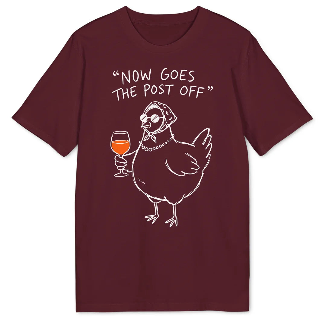 Post Huhn - Burgundy