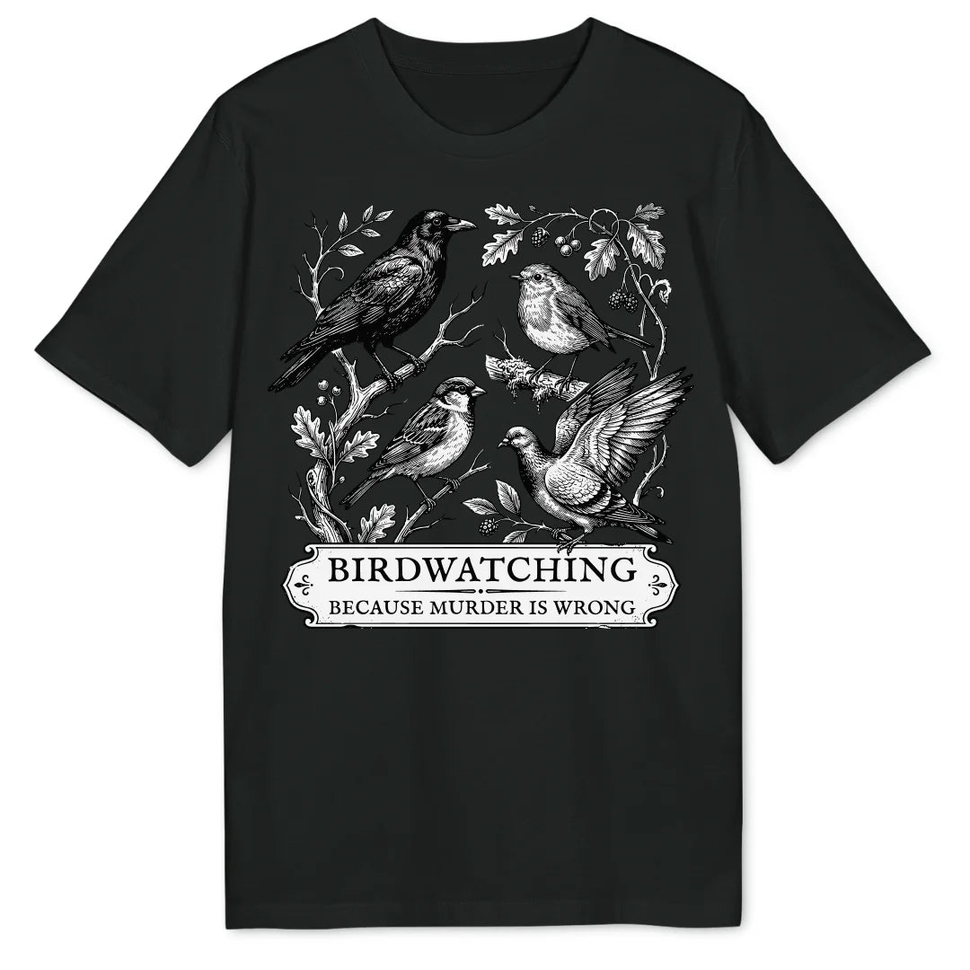 Birdwatching Because - Black
