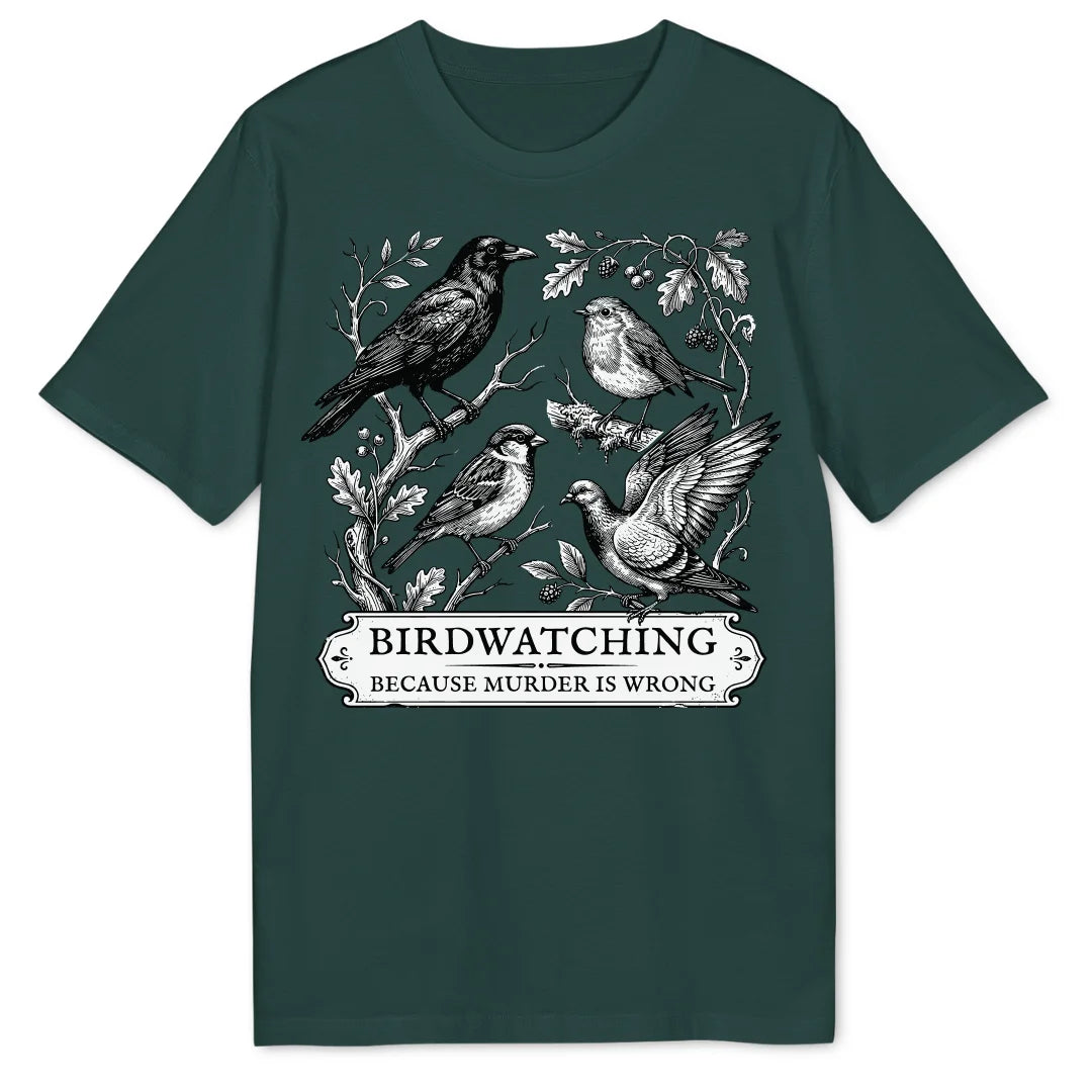 Birdwatching Because - Glazed Green