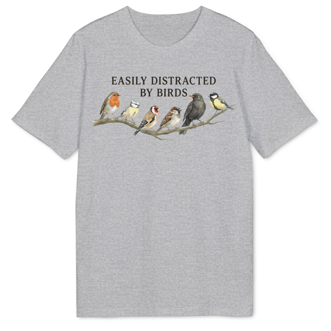 Bird Distraction - Heather Grey