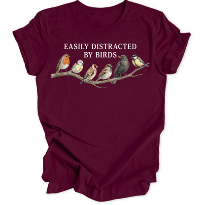 Bird Distraction - Maroon