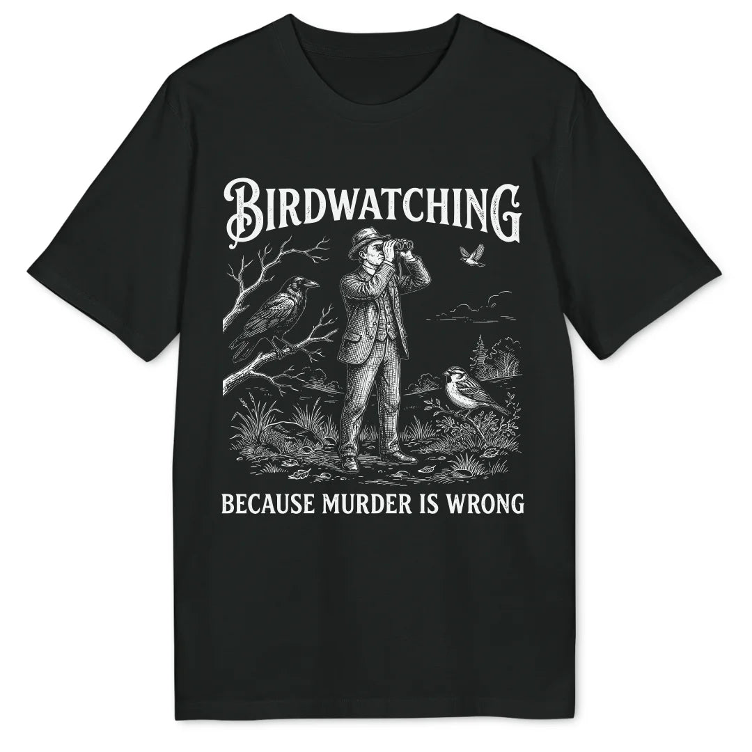 Birdwatching Joke - Black