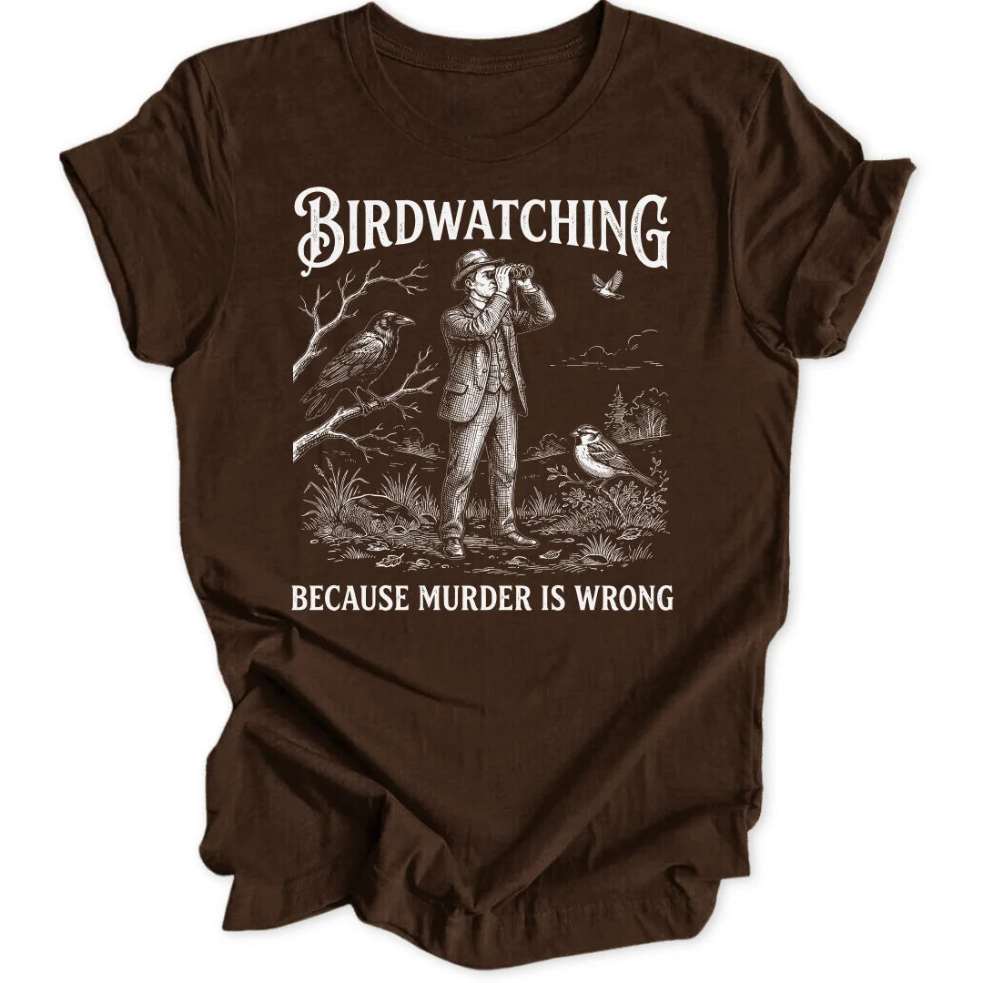 Birdwatching Joke - Dark Chocolate